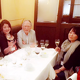 ゆったり、楽しい、ひと時