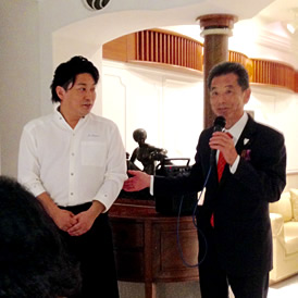 大村シェフと根岸会長