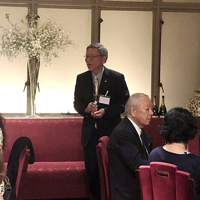 松石顧問から挨拶
