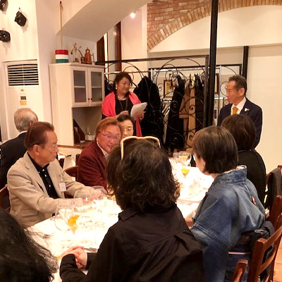 根岸会長スピーチ