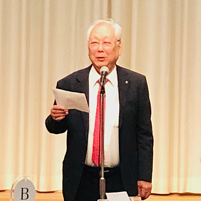 室井理事から東京料理長のご紹介