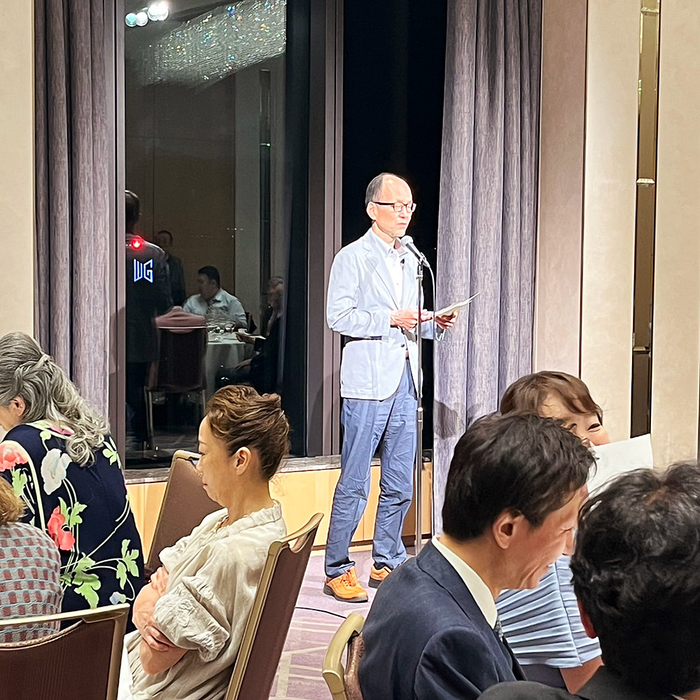 田中理事 挨拶