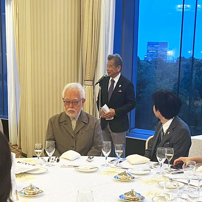 根岸名誉会長　挨拶