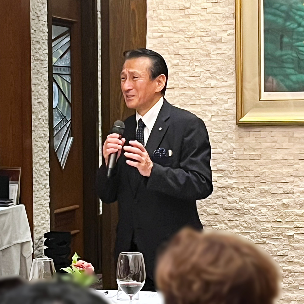 尾崎支配人の挨拶